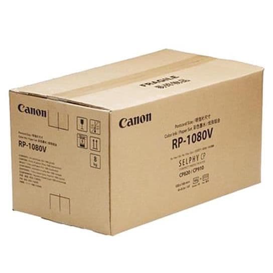 Tryckbandskassett + papperssats för Canon Selphy CP820-CP910 - Canon 8569B001