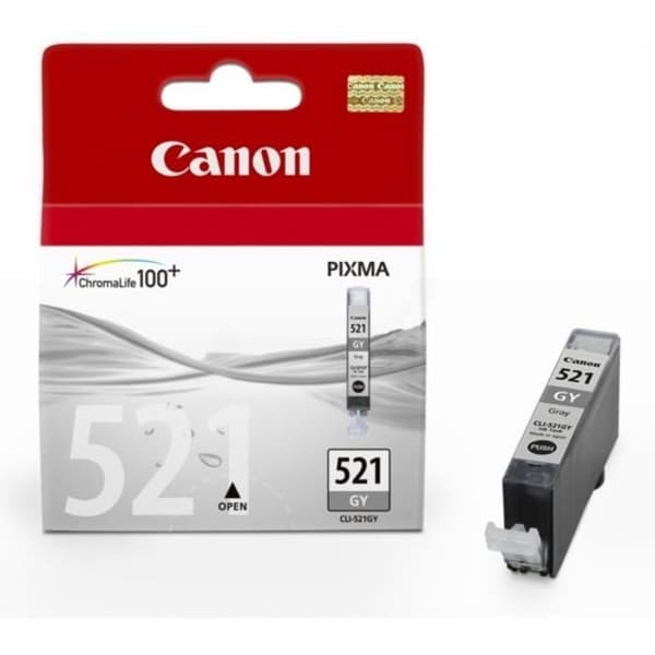 CANON CLI-521G Grå bläckpatron - Standardkapacitet 9 ml - 1 370 sidor