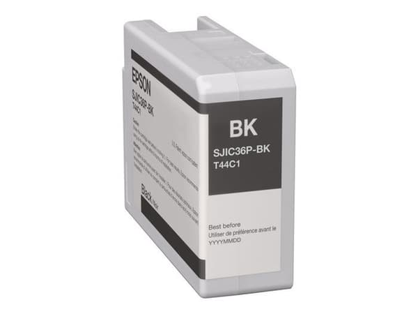 Bläckpatron - Epson - SJIC36P - Svart - Original - 80 ml