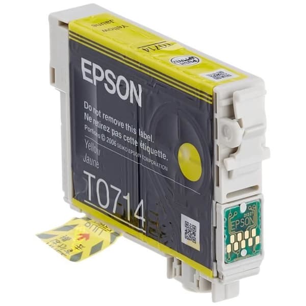 EPSON Multipack T0715 - Gepard - Svart, Cyan, Magenta, Gul (C13T07154012)