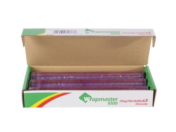 Cateringfilm Wrapmaster1000 30Cmx100M (3 stk) (1 stk.)