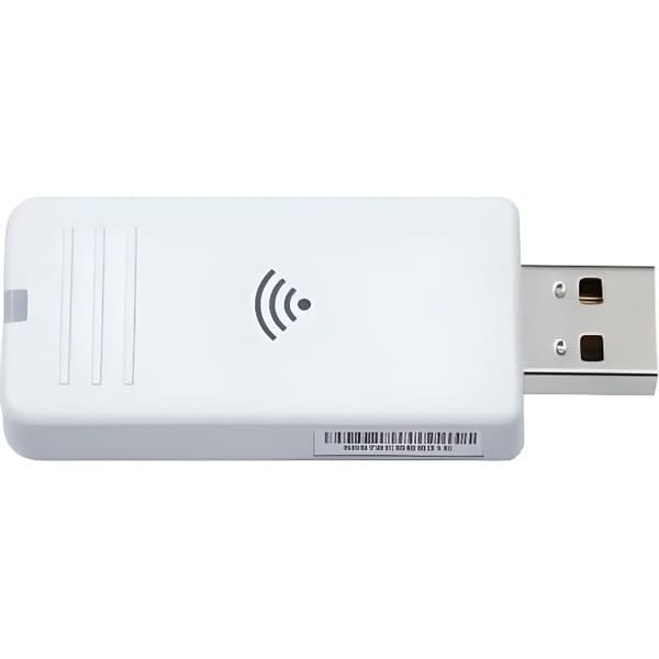 USB Wifi-adapter - Epson - ELPAP11 - 5GHz - Kompatibel med Epson - Vit färg