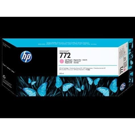 HP förpackning med 1 772 originalbläckpatron - Magenta - 300 ml