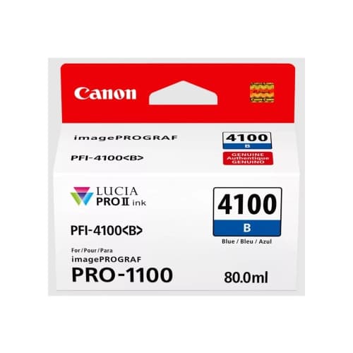 Canon PFI-4100 B - blå - original - bläcktank