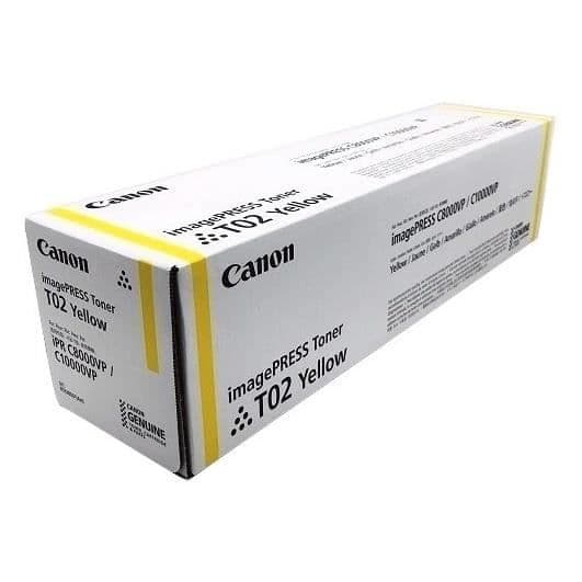 Canon T02 gul tonerpatron - Original - Räcker 43 000 sidor