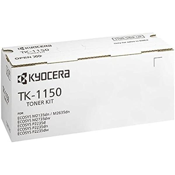 Toner - KYOCERA - TK-1150K - Svart - 3000 sidor - Kompatibel med ECOSYS M2135dn, M2635dn, M2735dw, P2235dn