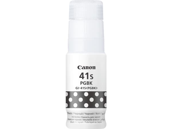Canon GI 41S PGBK - 70 ml - S - svart - original - blekkrefill - for PIXMA G1420, G2420, G2460, G2470, G3420, G3460, G3470, MG2420, MG2460