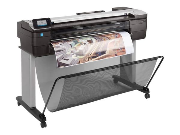 HP DesignJet T830 24p MFP-skrivare med nytt stativ