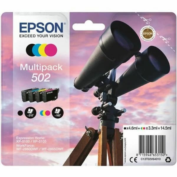 Original Bläckpatron Epson Multipack 502 Multicolour