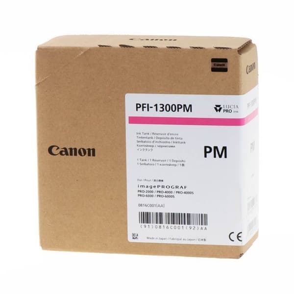 Canon Bläck 0816C001 PFI-1300 Fotomagenta