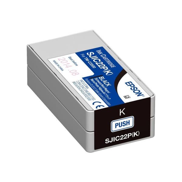 EPSON S020407 bläckpatron - Svart - För TM-C3500 - Bläckstråleteknik - Epson DURABrite Ultra