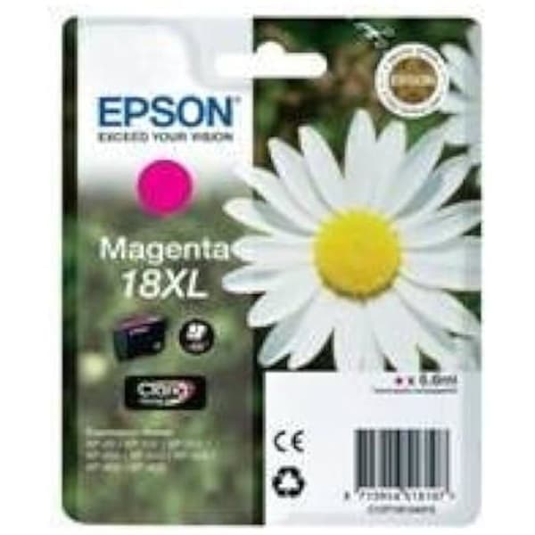 Bläckpatron - EPSON - T1813 (18XL) - Magenta - Bläckstråle - Original