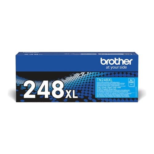 Brother TN248XLC - Lång livslängd - cyan - original - tonerkassett