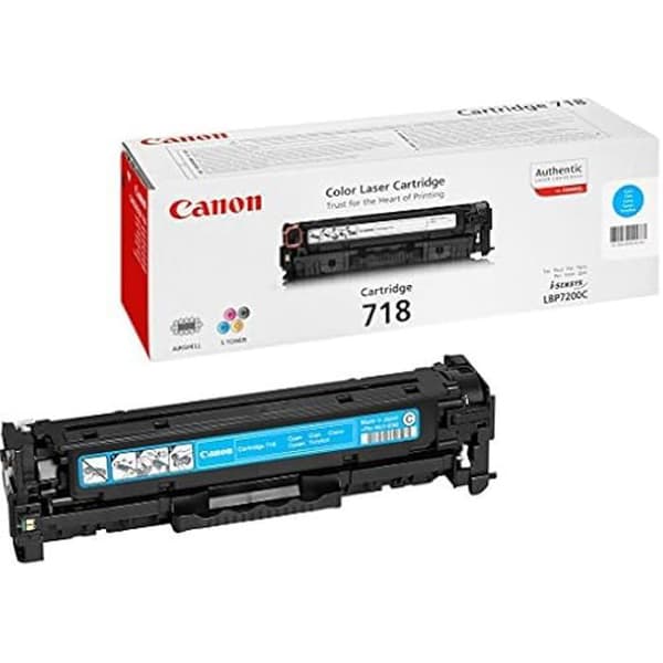 Lasertoner - CANON - CRG 718 C - Svart - Kompatibel - Pack om 1