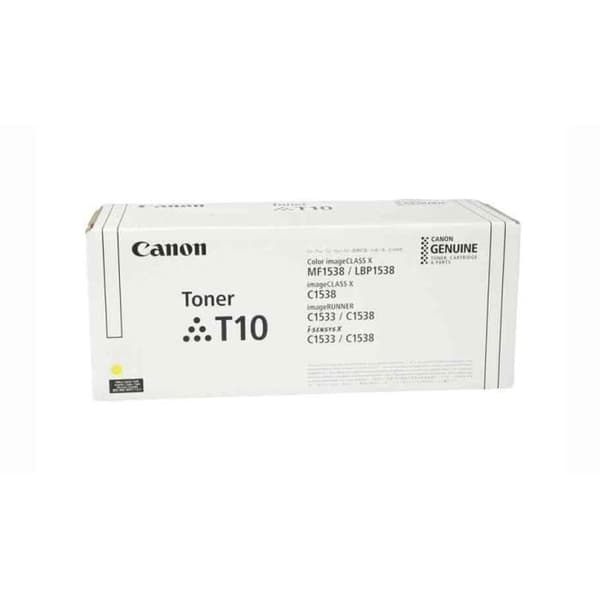 CANON T10 tonerkassett - Gul - 1 st - Räcker 10 000 sidor