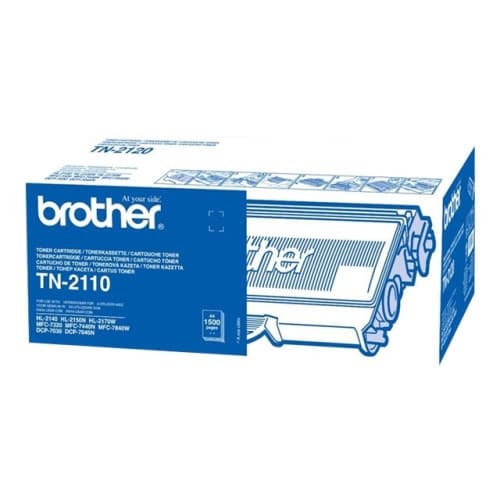 Brother TN2110 - svart - original - tonerkassett