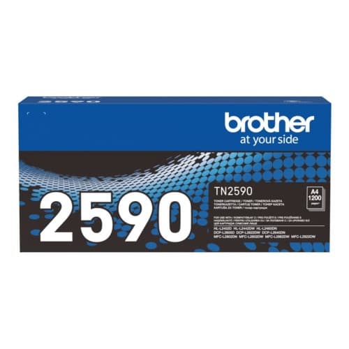 Brother TN2590 - svart - original - tonerkassett