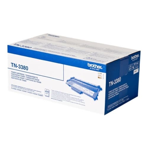 Brother TN3380 - svart - original - tonerkassett