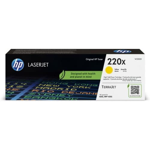 Toner HP W2202X 220X gul 5,5K