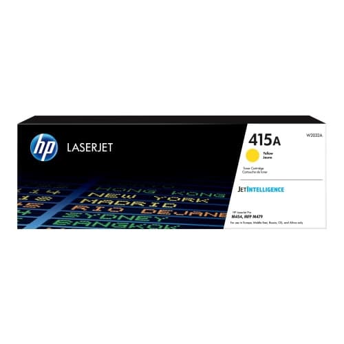 HP 415A - gul - original - LaserJet - tonerkassett (W2032A)
