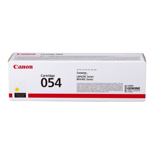 Canon 054 H - hög kapacitet - gul - original - tonerkassett