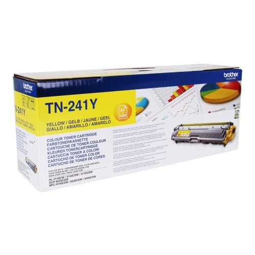 Brother TN241Y - gul - original - tonerkassett