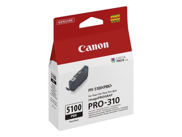 Canon PFI-5100 PBK - 14.4 ml - fotosort - original - hengeboks - blekkbeholder - for imagePROGRAF PRO-310