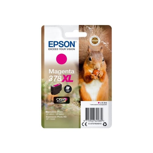 Epson 378XL - XL - magenta - original - bläckpatron