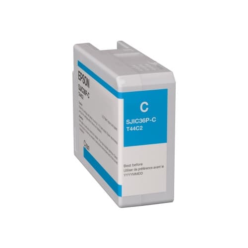 Epson SJIC36P(C) - cyan - original - bläckpatron