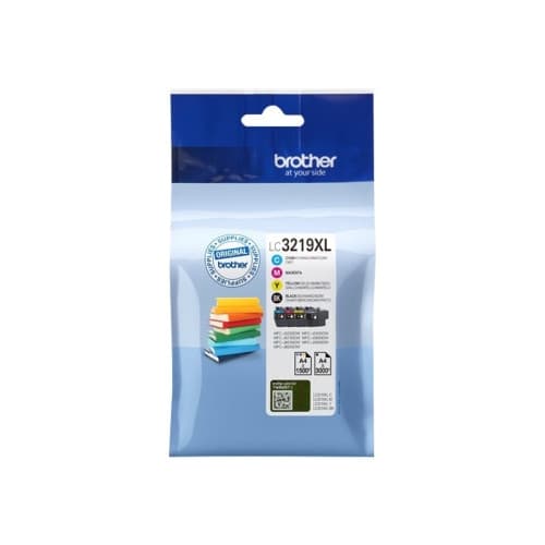 Brother LC3219XL Value Pack - 4-pack - XL - svart, gul, cyan, magenta - original - bläckpatron