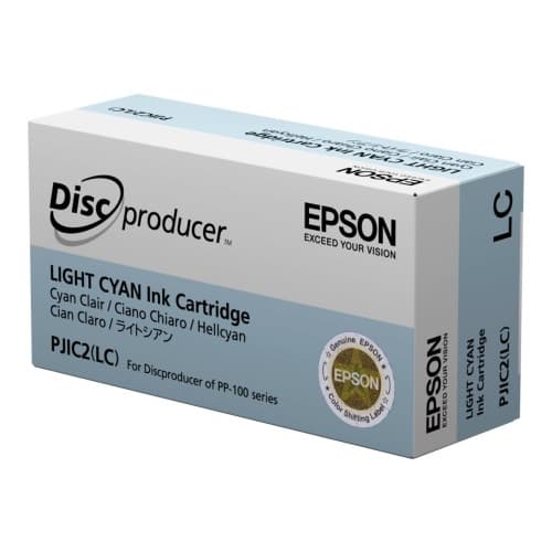 Epson Discproducer PJIC7(LC) - ljus cyan - original - bläckpatron