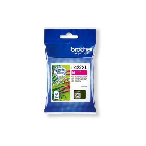 Brother LC422XLM - magenta - original - bläckpatron