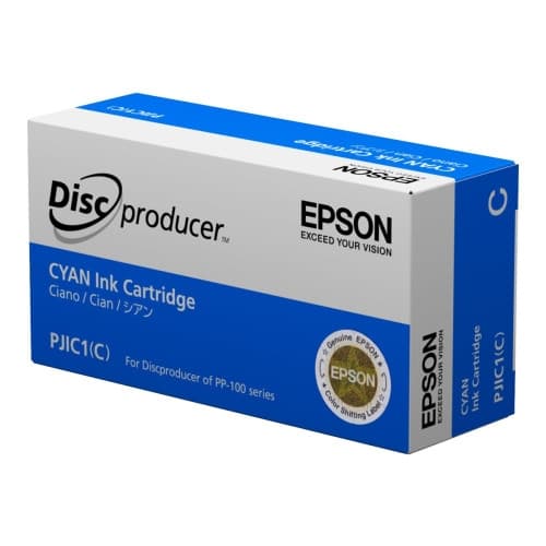 Epson Discproducer PJIC7(C) - cyan - original - bläckpatron