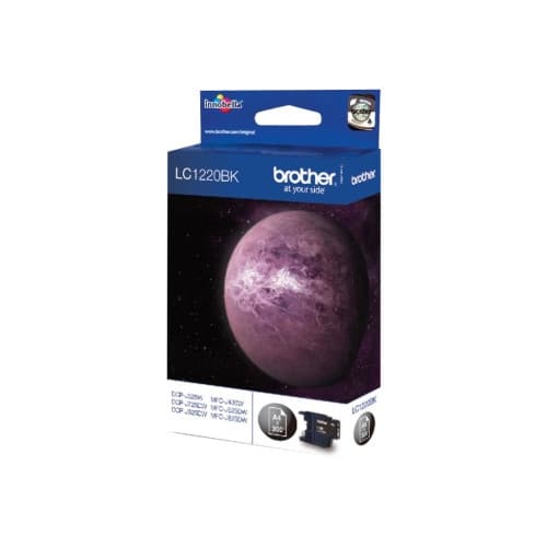 Brother LC1220BK - svart - original - bläckpatron