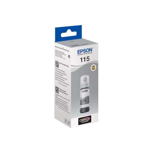 Epson EcoTank 115 - grå - original - påfyllnadsbläck