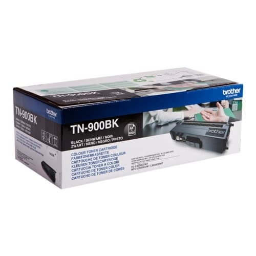 Brother TN900BK - svart - original - tonerkassett