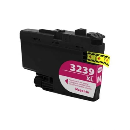 Blekkpatron, erstatter Brother LC3239XLM Magenta (5000 sider) (1 stk.)