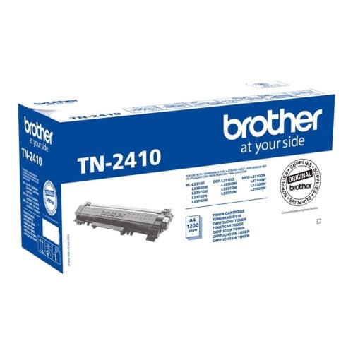 Brother TN2410 - svart - original - tonerkassett