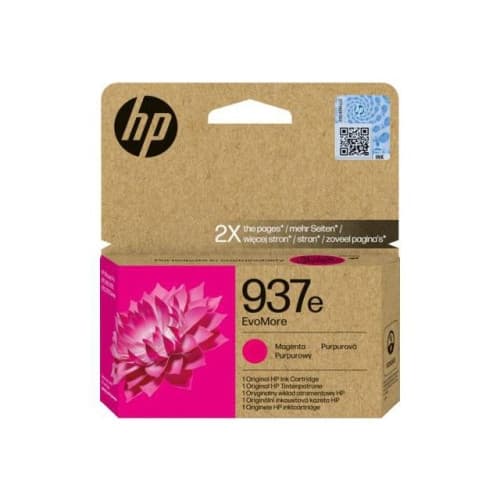 Bläckpatron HP 4S6W7NE 937e Magenta