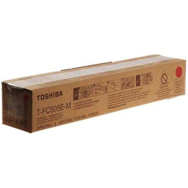 Bläckpatroner - TOSHIBA - T-FC505EM - Magenta toner - Kompatibel STUDIO2505AC/5005AC - Paket med 1