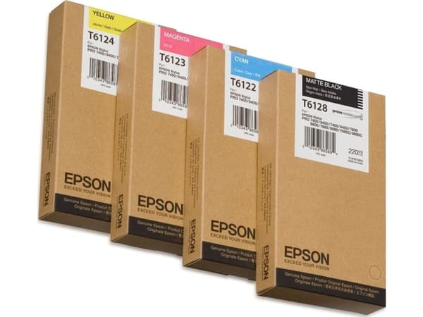 Tusz Epson Epson originln ink C13T61280N, matte black, 220ml