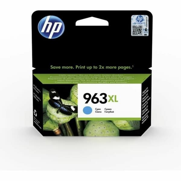 Yhteensopiva mustepatruuna HP 963XL 22 ml-47 ml Syaani
