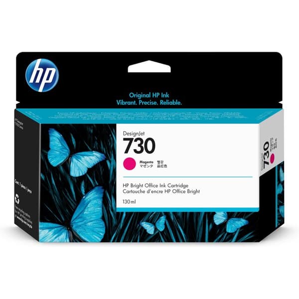 HP 730 bläckpatron - magenta