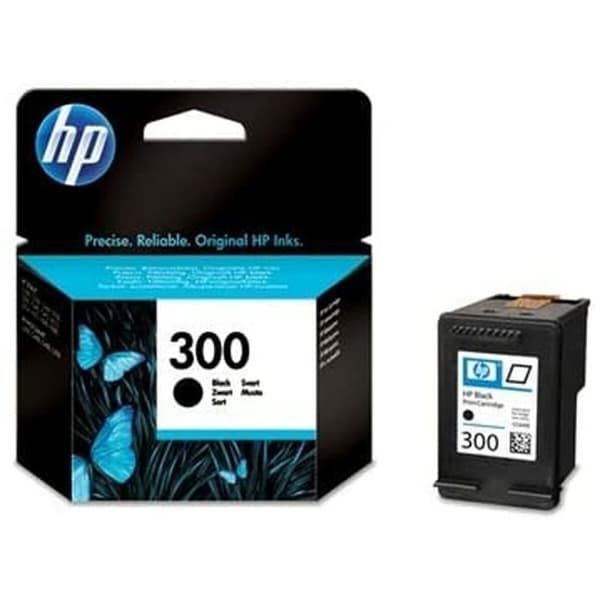Alkunperäinen mustepatruuna HP 300 Musta