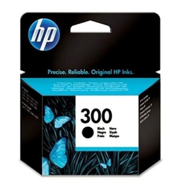 Alkunperäinen mustepatruuna HP 300 Musta