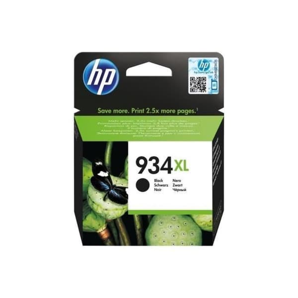 HP 934XL svart originalbläckpatron med hög kapacitet (C2P23AE) för HP OfficeJet 6230/6820/6830
