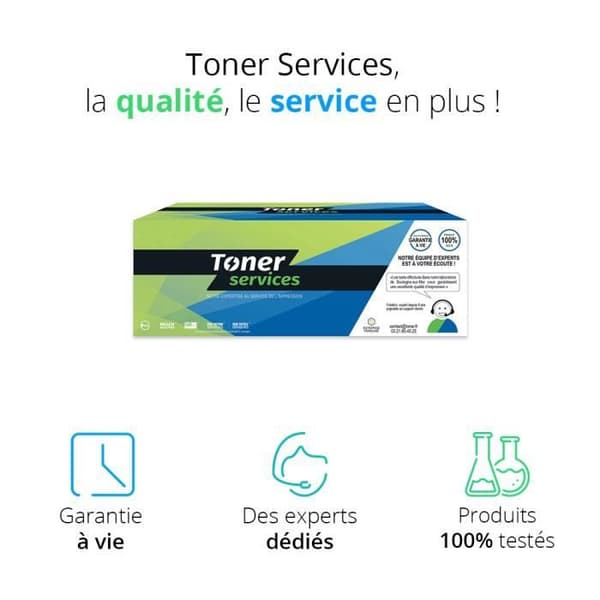 Toner - CANON - 3017C006 - Färg Cyan - Kompatibel med i-SENSYS X C 1100 - Utdelning 5900 sidor