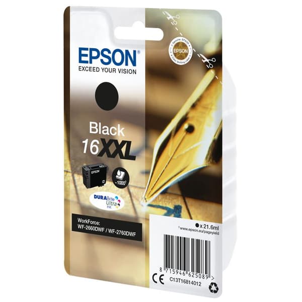 EPSON bläckpatron - Svart - Bläckstråle - 1000 sidor