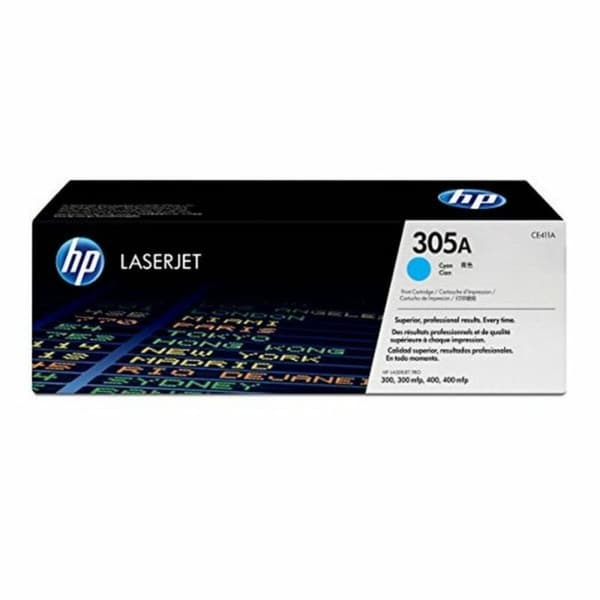 Original toner HP CE411A Cyan