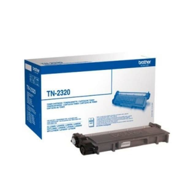 Original toner Brother TN2320 Sort